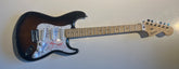 Pink Floyd signed sunburst strat style guitar